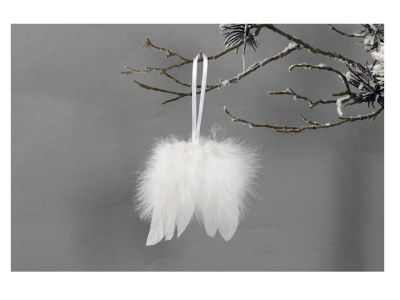 foto: Andělská křídla k zavěšení BÍLÁ