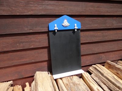 foto: Tabule na poznámky MOŘE modrá