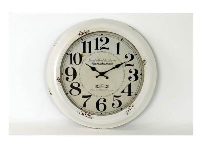 foto: Kovové nástěnné hodiny  47 cm