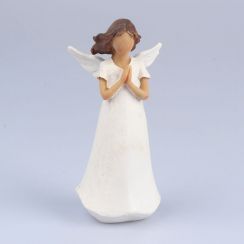 foto: Dekorační anděl modlící se 14 cm