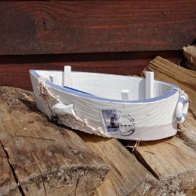foto: Dřevěná loďka na stůl MOŘE