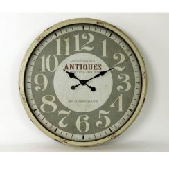 foto: Kovové nástěnné hodiny 80 cm