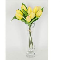 foto: Pugét tulipánů 9 ks ŽLUTÁ