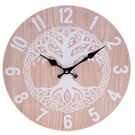 Dřevěné nástěnné hodiny STROM