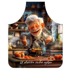 Kuchyňská zástěra DĚDA V KUCHYNI