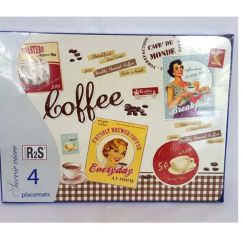 foto: Korkové prostírání RETRO CAFE velké