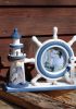 foto: Námořnická dekorace na stůl, teploměr